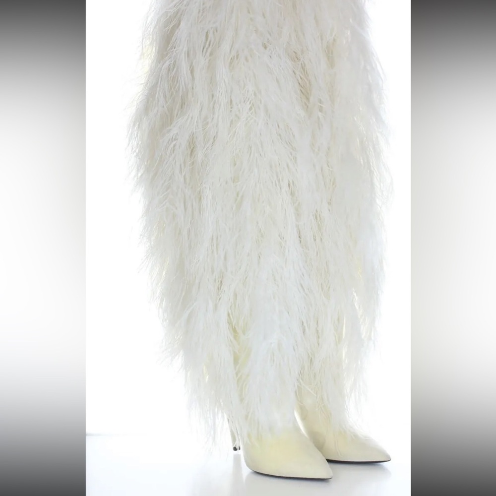 ‼️SOLD‼️ 😍 Saint Laurent Yeti Boots size 38 😍 - Picture 2 of 10